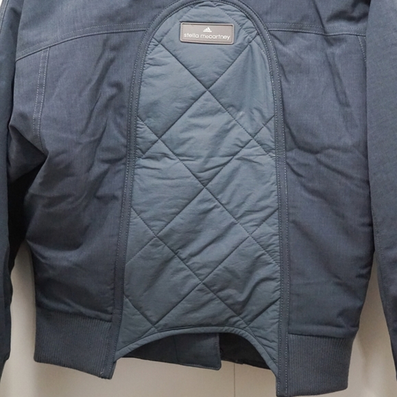 Adidas Stella McCartney Crop Bomber Jacket - Picture 3 of 4